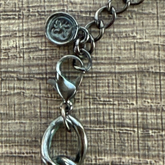 Simply Vera Wang Black Blue Faceted Stones Beads Chains Rhinestone Necklace - Picture 6 of 9